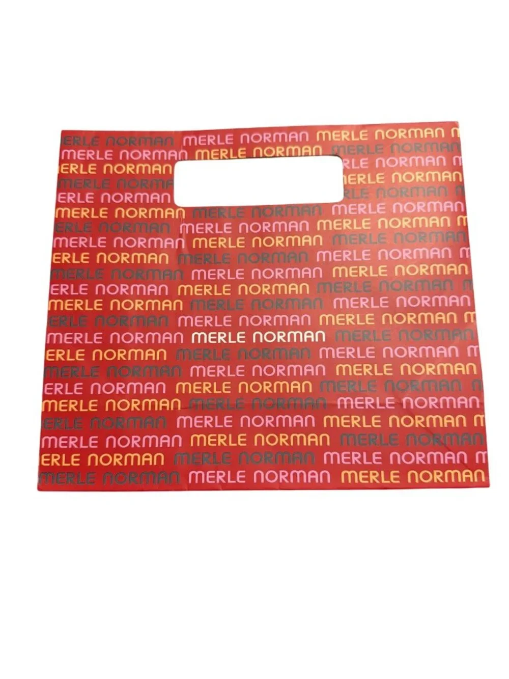 Lot of 5 Merle Norman Branded Shopping Gift Bags Various Sizes Colors Cityscape